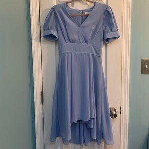 Blue cottage-core dress